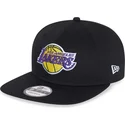 czarna-plaska-czapka-snapback-9fifty-essential-los-angeles-lakers-nba-new-era