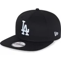 czarna-plaska-czapka-snapback-9fifty-essential-los-angeles-dodgers-mlb-new-era