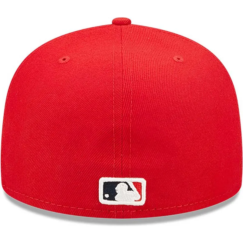 czerwona-plaska-czapka-dopasowana-59fifty-authentic-on-field-los-angeles-angels-mlb-new-era