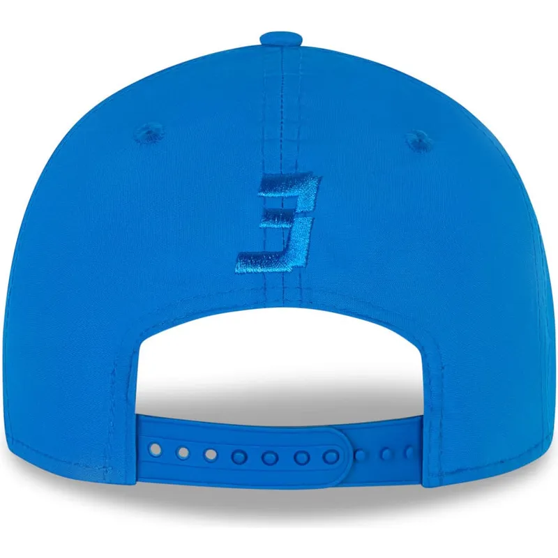 kepure-islenkta-melyna-snapback-daniel-ricciardo-9forty-seasonal-mclaren-racing-formula-1-new-era