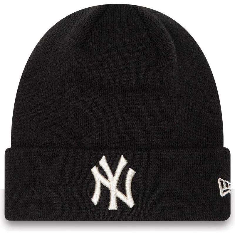 kepure-juoda-cuff-metallic-new-york-yankees-mlb-new-era
