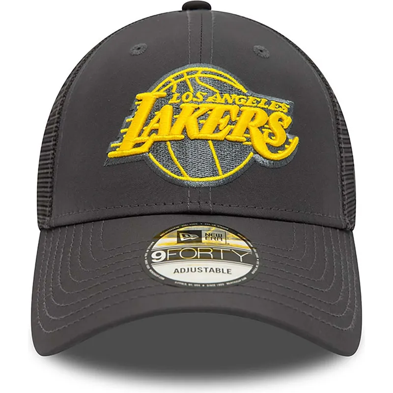kepure-islenkta-pilka-reguliuojamas-9forty-home-field-los-angeles-lakers-nba-new-era