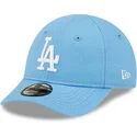 cap-islenkta-blue-adjustable-strap-vaikams-claro-pequeno-9forty-league-essential-los-angeles-dodgers-mlb-new-era