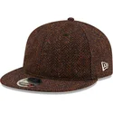 brazowa-regulowana-czapka-z-daszkiem-9fifty-tweed-marki-new-era