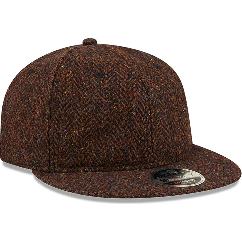 kepure-plokscia-ruda-reguliuojamas-9fifty-tweed-new-era