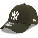kepure-islenkta-zalia-reguliuojama-juostele-9forty-the-league-melton-new-york-yankees-mlb-new-era