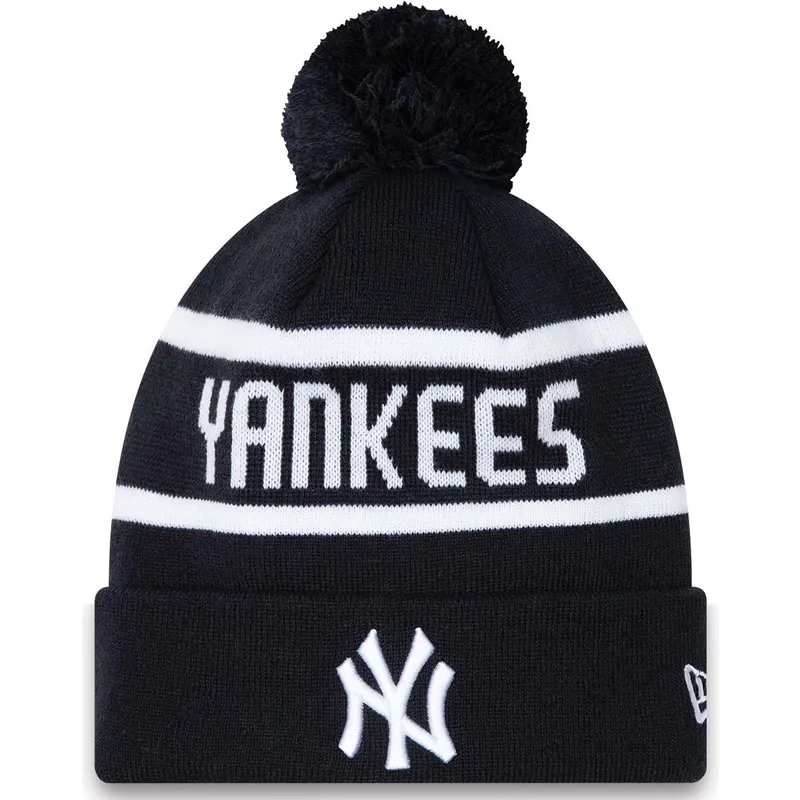 kepure-su-bumbulu-tamsiai-melyna-cuff-jake-new-york-yankees-mlb-new-era