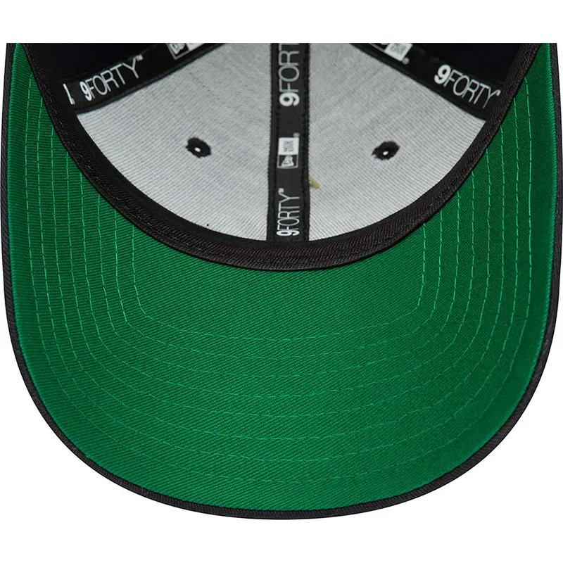 kepure-islenkta-tamsiai-melyna-reguliuojamas-9forty-team-side-patch-new-york-yankees-mlb-new-era