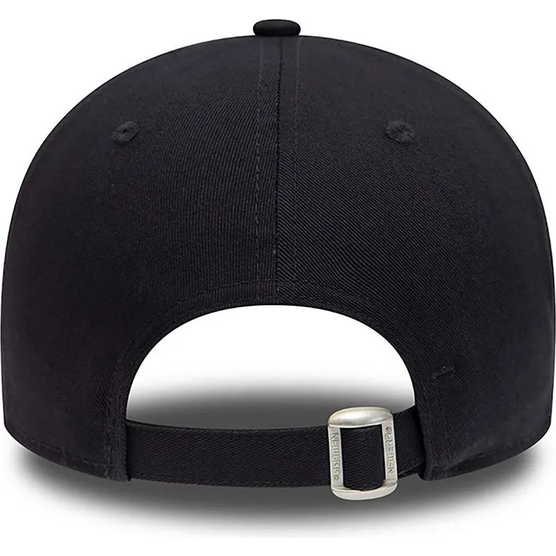 kepure-islenkta-tamsiai-melyna-reguliuojamas-9forty-team-side-patch-new-york-yankees-mlb-new-era