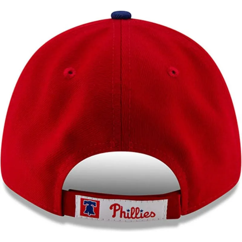 kepure-islenkta-raudona-reguliuojama-juostele-9forty-league-philadelphia-phillies-mlb-new-era