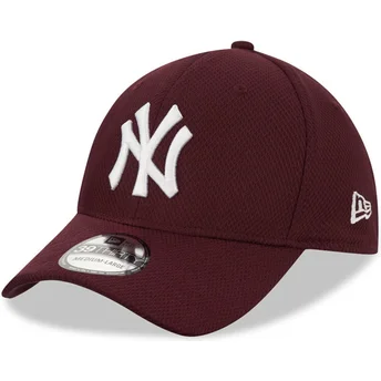 kepure-islenkta-raudona-priglundanti-39thirty-diamond-era-new-york-yankees-mlb-new-era