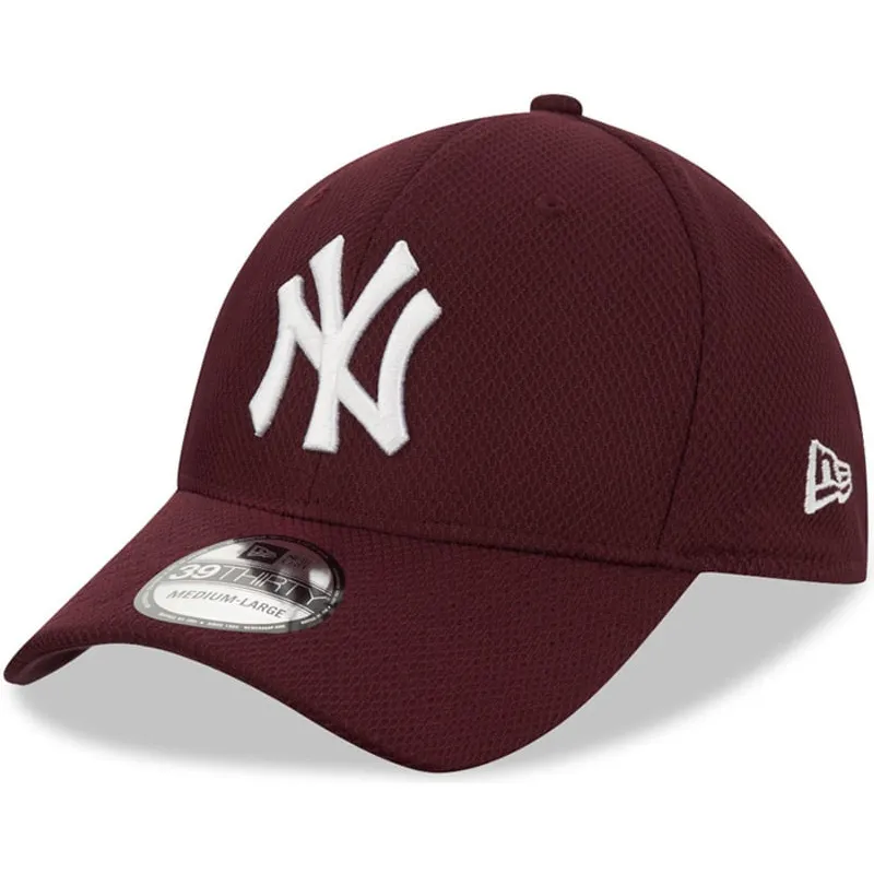 kepure-islenkta-raudona-priglundanti-39thirty-diamond-era-new-york-yankees-mlb-new-era