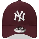 kepure-islenkta-raudona-priglundanti-39thirty-diamond-era-new-york-yankees-mlb-new-era