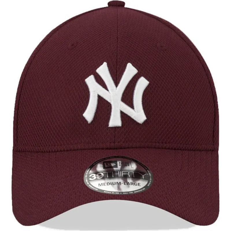kepure-islenkta-raudona-priglundanti-39thirty-diamond-era-new-york-yankees-mlb-new-era