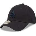 granatowa-dopasowana-czapka-z-zakrzywionym-daszkiem-z-granatowym-logo-39thirty-league-essential-los-angeles-dodgers-mlb-od-new-e
