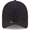 granatowa-dopasowana-czapka-z-zakrzywionym-daszkiem-z-granatowym-logo-39thirty-league-essential-los-angeles-dodgers-mlb-od-new-e