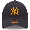 kepure-islenkta-tamsiai-melyna-reguliuojamas-9forty-repreve-new-york-yankees-mlb-new-era