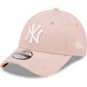kepure-islenkta-rozine-reguliuojamas-9forty-league-essential-new-york-yankees-mlb-new-era