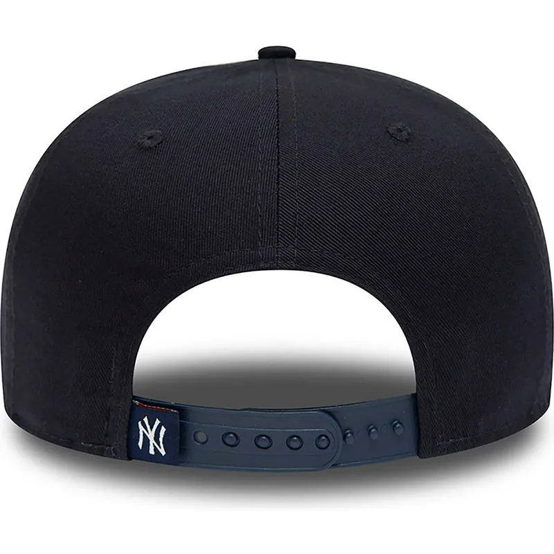 kepure-plokscia-tamsiai-melyna-snapback-9fifty-team-infill-new-york-yankees-mlb-new-era