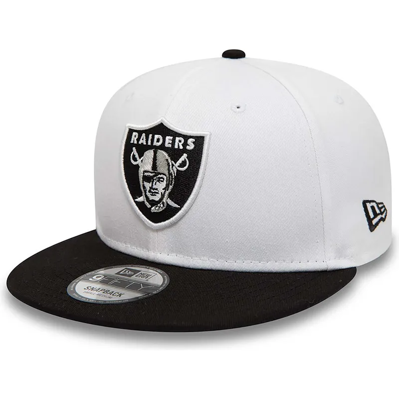 kepure-plokscia-balta-snapback-9fifty-crown-patches-super-bowl-xv-las-vegas-raiders-nfl-new-era