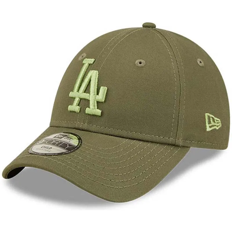 kepure-islenkta-zalia-reguliuojamas-vaikams-9forty-league-essential-los-angeles-dodgers-mlb-new-era