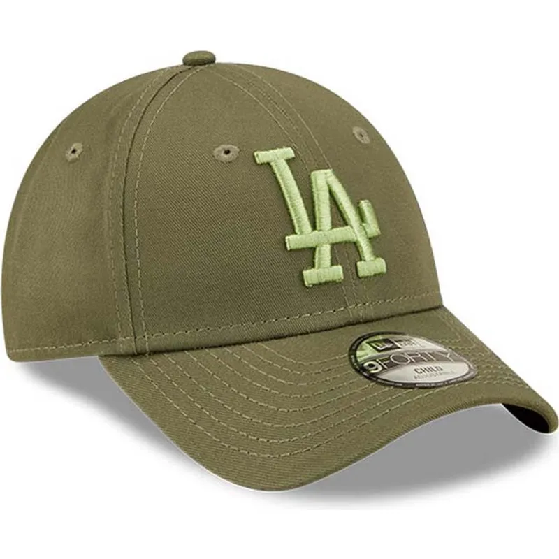 kepure-islenkta-zalia-reguliuojamas-vaikams-9forty-league-essential-los-angeles-dodgers-mlb-new-era