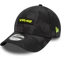 kepure-islenkta-juoda-reguliuojama-juostele-valentino-rossi-vr46-9forty-all-over-print-valentino-rossi-vr46-motogp-new-era