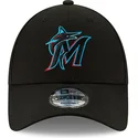 cap-islenkta-black-adjustable-strap-9forty-the-league-miami-marlins-mlb-new-era