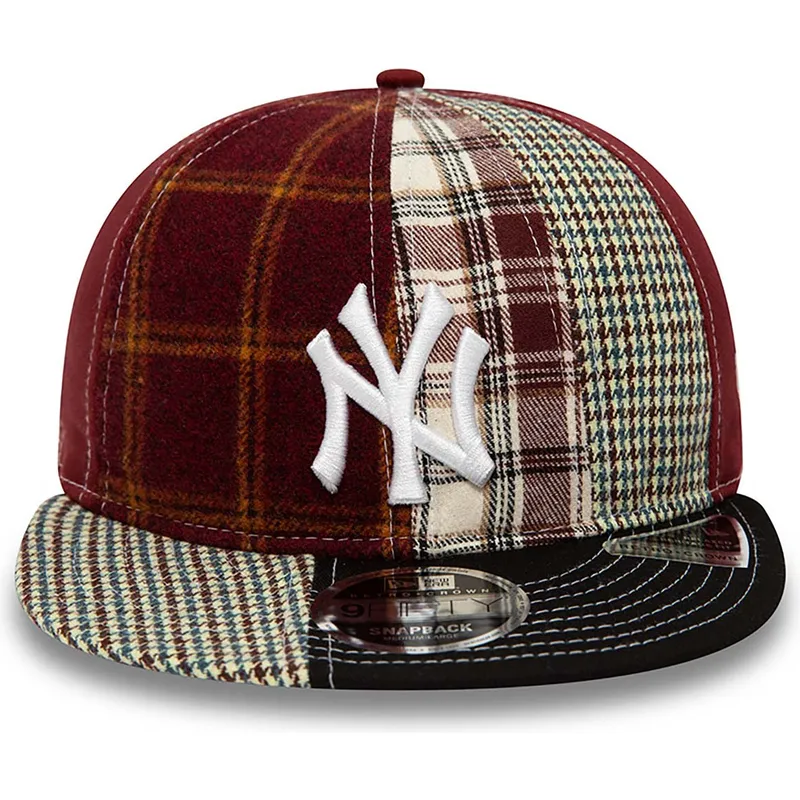 kepure-plokscia-raudona-reguliuojamas-9fifty-patch-panel-new-york-yankees-mlb-new-era