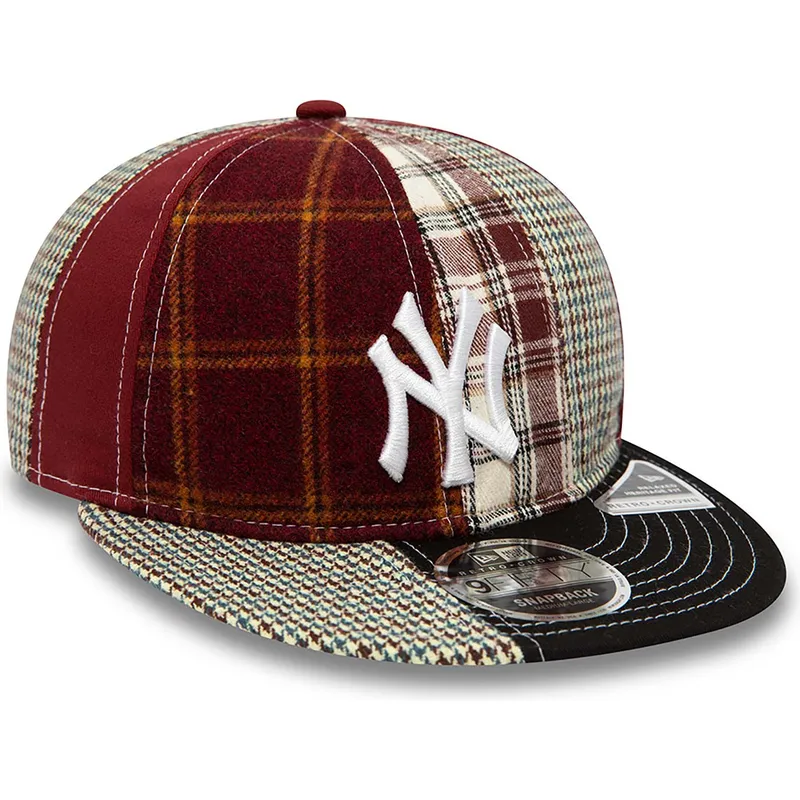 kepure-plokscia-raudona-reguliuojamas-9fifty-patch-panel-new-york-yankees-mlb-new-era