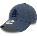cap-islenkta-navy-blue-adjustable-strap-9forty-tonal-jersey-los-angeles-dodgers-mlb-new-era