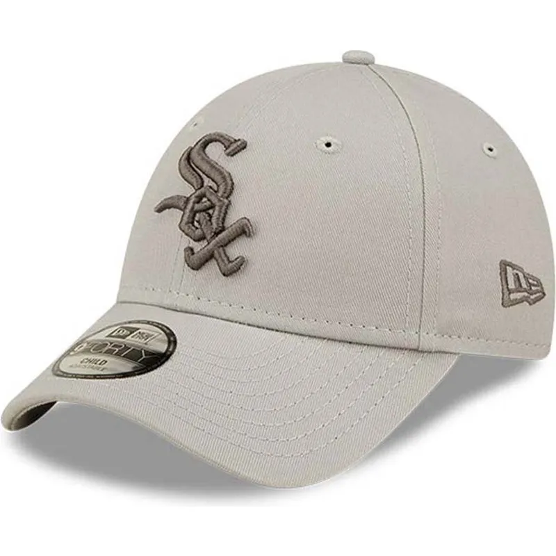 cap-islenkta-beige-adjustable-strap-vaikams-9forty-league-essential-chicago-white-sox-mlb-new-era cap-islenkta-beige-adjustable-strap-vaikams-9forty-league-essential-chicago-white-sox-mlb-new-era