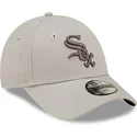 cap-islenkta-beige-adjustable-strap-vaikams-9forty-league-essential-chicago-white-sox-mlb-new-era