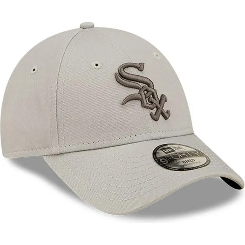 cap-islenkta-beige-adjustable-strap-vaikams-9forty-league-essential-chicago-white-sox-mlb-new-era cap-islenkta-beige-adjustable-strap-vaikams-9forty-league-essential-chicago-white-sox-mlb-new-era