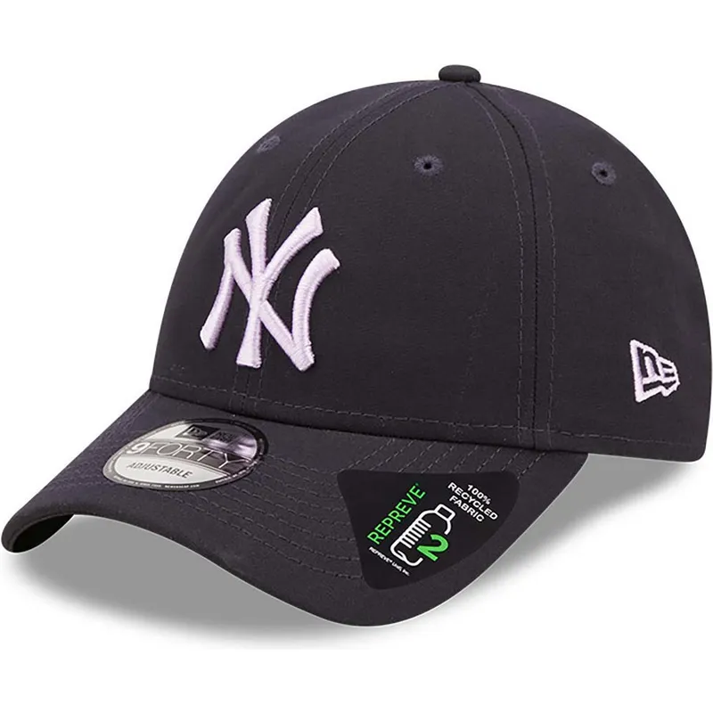 kepure-islenkta-tamsiai-melyna-reguliuojamas-9forty-repreve-new-york-yankees-mlb-new-era kepure-islenkta-tamsiai-melyna-reguliuojamas-9forty-repreve-new-york-yankees-mlb-new-era