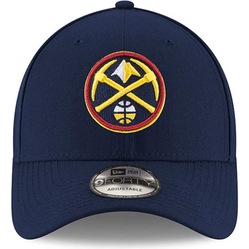 kepure-islenkta-tamsiai-melyna-reguliuojamas-9forty-the-league-denver-nuggets-nba-new-era