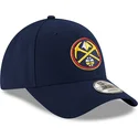 cap-islenkta-navy-blue-adjustable-strap-9forty-the-league-denver-nuggets-nba-new-era