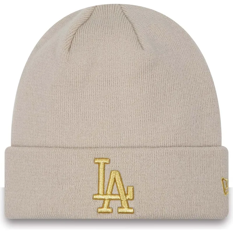 cap-beige-dorado-cuff-metallic-los-angeles-dodgers-mlb-new-era