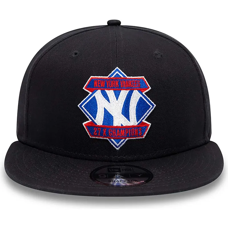 kepure-plokscia-tamsiai-melyna-snapback-9fifty-diamond-patch-new-york-yankees-mlb-new-era