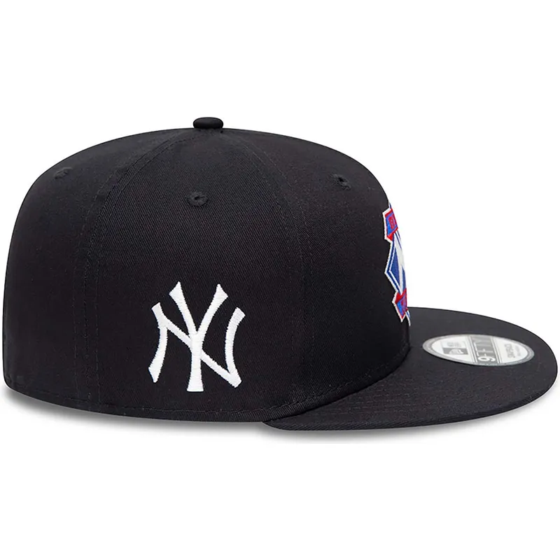 kepure-plokscia-tamsiai-melyna-snapback-9fifty-diamond-patch-new-york-yankees-mlb-new-era