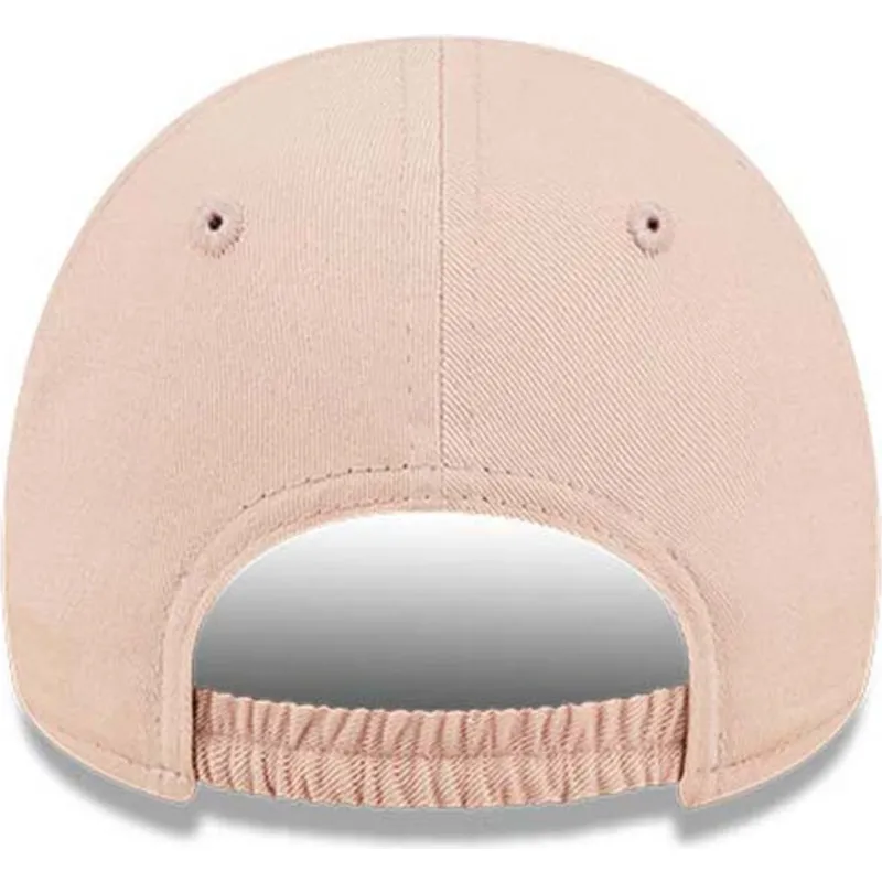 kepure-islenkta-rozine-reguliuojamas-vaikams-9forty-league-essential-new-york-yankees-mlb-new-era