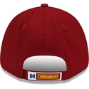 kepure-islenkta-raudona-reguliuojamas-9forty-the-league-washington-commanders-nfl-new-era