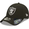 kepure-islenkta-juoda-snapback-9forty-repreve-las-vegas-raiders-nfl-new-era