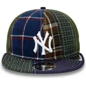 granatowo-zielona-regulowana-czapka-z-daszkiem-9fifty-patch-panel-new-york-yankees-mlb-od-new-era
