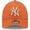 cap-islenkta-orange-adjustable-strap-vaikams-9forty-league-essential-new-york-yankees-mlb-new-era