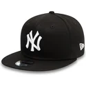 cap-plokscia-black-snapback-vaikams-9fifty-essential-new-york-yankees-mlb-new-era