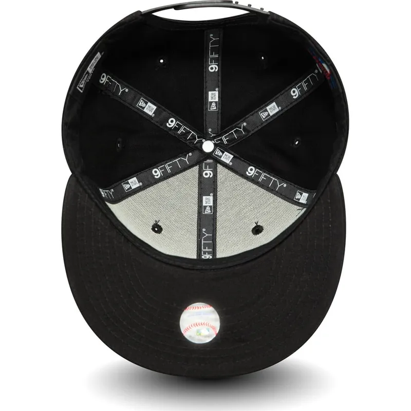 cap-plokscia-black-snapback-vaikams-9fifty-essential-new-york-yankees-mlb-new-era