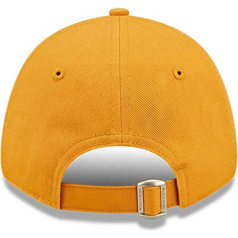 cap-islenkta-orange-adjustable-strap-vaikams-9forty-league-essential-new-york-yankees-mlb-new-era