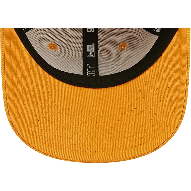 cap-islenkta-orange-adjustable-strap-vaikams-9forty-league-essential-new-york-yankees-mlb-new-era