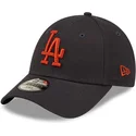 kepure-islenkta-tamsiai-melyna-reguliuojamas-vaikams-9forty-league-essential-los-angeles-dodgers-mlb-new-era